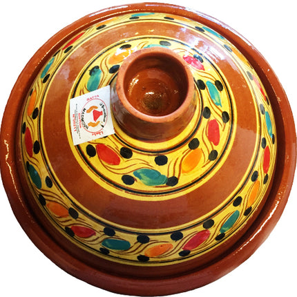 6 Pers. TAJINE VOORDEELPAKKET, 190 gr kruiden, kookboek, vlammenverdeler