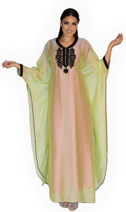 Abaya Faracha pistach