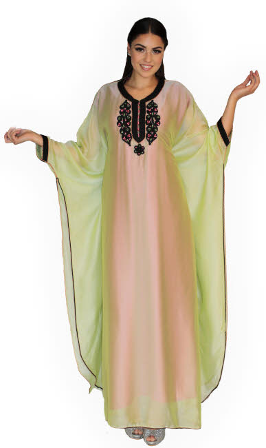 Abaya Faracha Pistazie