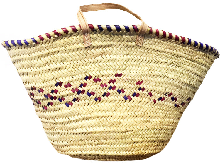 Moroccan grocery basket