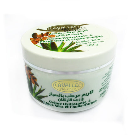 Moisturizer met argan olie en aloë vera