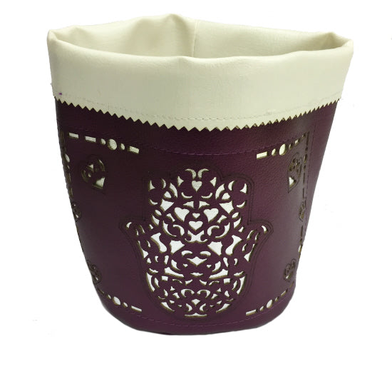 Hammam douche tas – ronde badkamer tas voor toiletartikelen, Ø 15 x 20 cm – foto 3