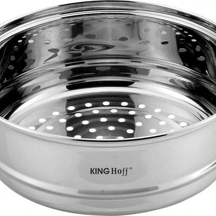 Inzet stoompan - Groentestomer - Vleesstomer - Ø18 x 8.5 cm