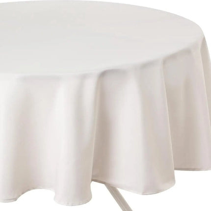 Tafelkleed Grijs anti vlek - Rond - Dia 180 cm - Anti vlekken