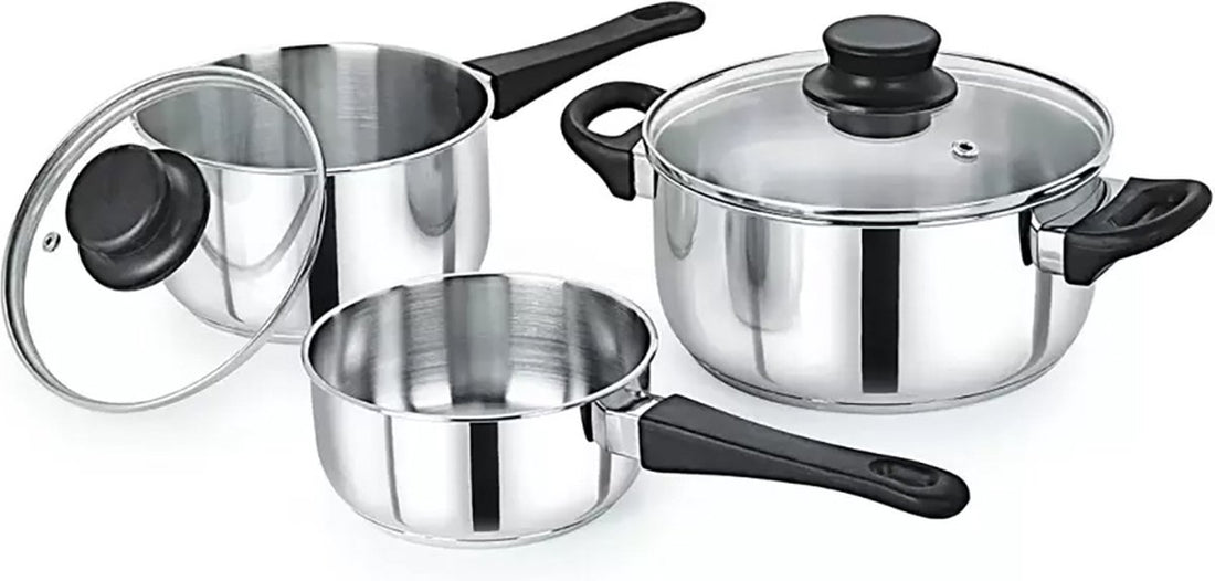 Kadirelli Pan Set - 5-piece - Cooking Pot - Saucepan - Saucepan