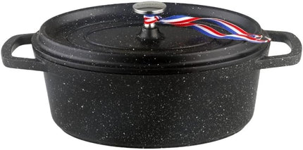 Kamberg - Braadpan Ø 26 cm ovaal - gegoten aluminium - Pfoa-vrij