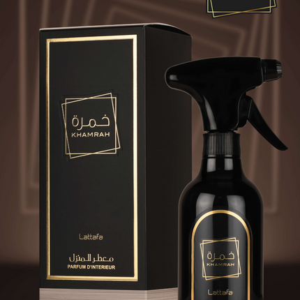 Lattafa Air Freshener Spray 450ml – Khamrah - Luchtverfrisser