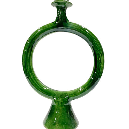 Handgemaakte Marokkaanse kandelaar ring Tadelakt