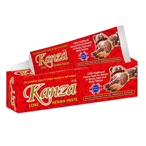 Kanza henné tube pâte Rouge