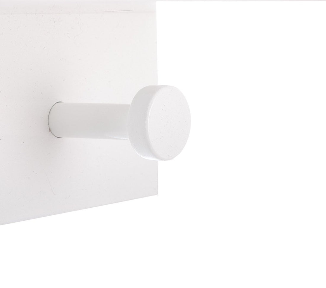 Atmosphera kinderkapstok witte wolk – 4 haken en plankje, MDF, 48 cm breed – foto 3