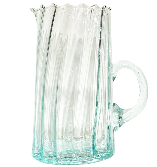 Marokkaanse Beldi Karaf 'Waves' van Gerecycled Glas