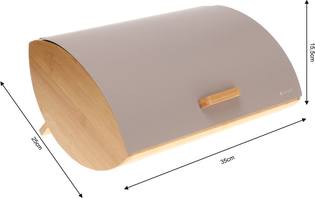 Kassel - Bread bin - grey