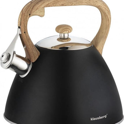 Klausberg KB-7262 fluitketel - 3L - rvs - alle warmtebronnen