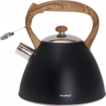 Klausberg KB-7262 fluitketel - 3L - rvs - alle warmtebronnen