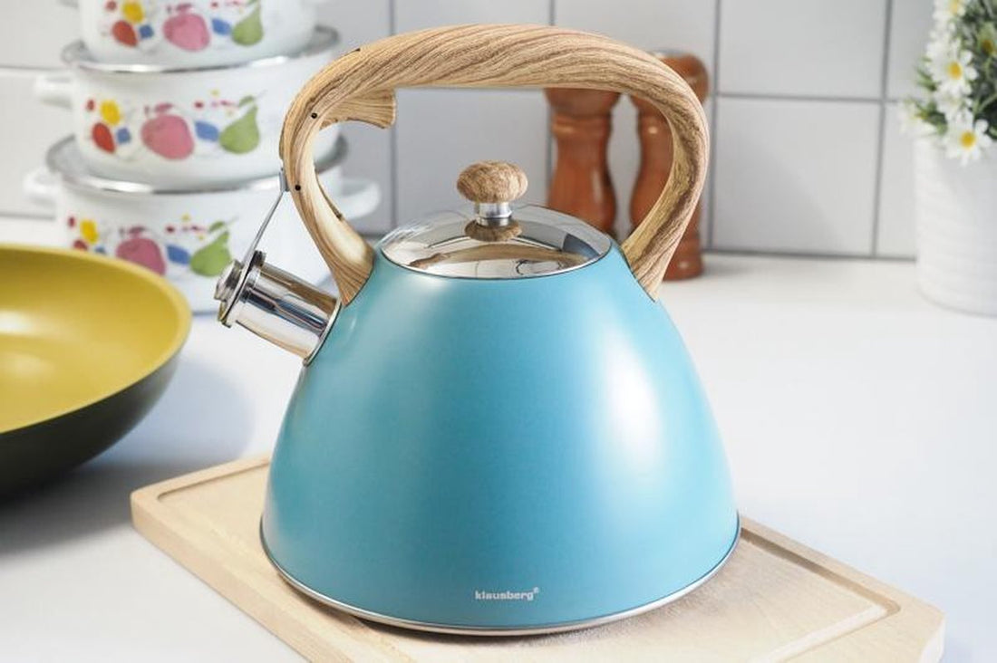 Whistling kettle - 3L - stainless steel - all heat sources