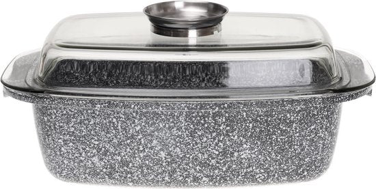 Klausberg Braadpan - met deksel - 4,5L