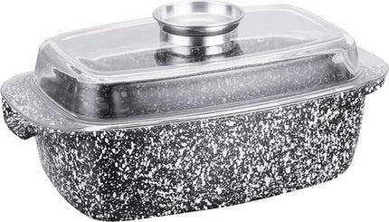Klausberg Braadpan - met deksel - 4,5L