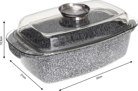 Klausberg KB-7365 braadpan met deksel – 4,5 liter, ook voor inductie – foto 3
