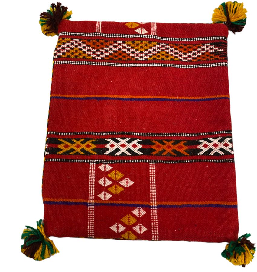 Coussin kilim marocain fait main
