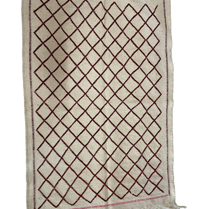 Traditionele Marokkaanse kelim vloerkleed