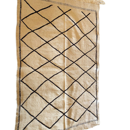 Traditionele Marokkaanse kelim vloerkleed
