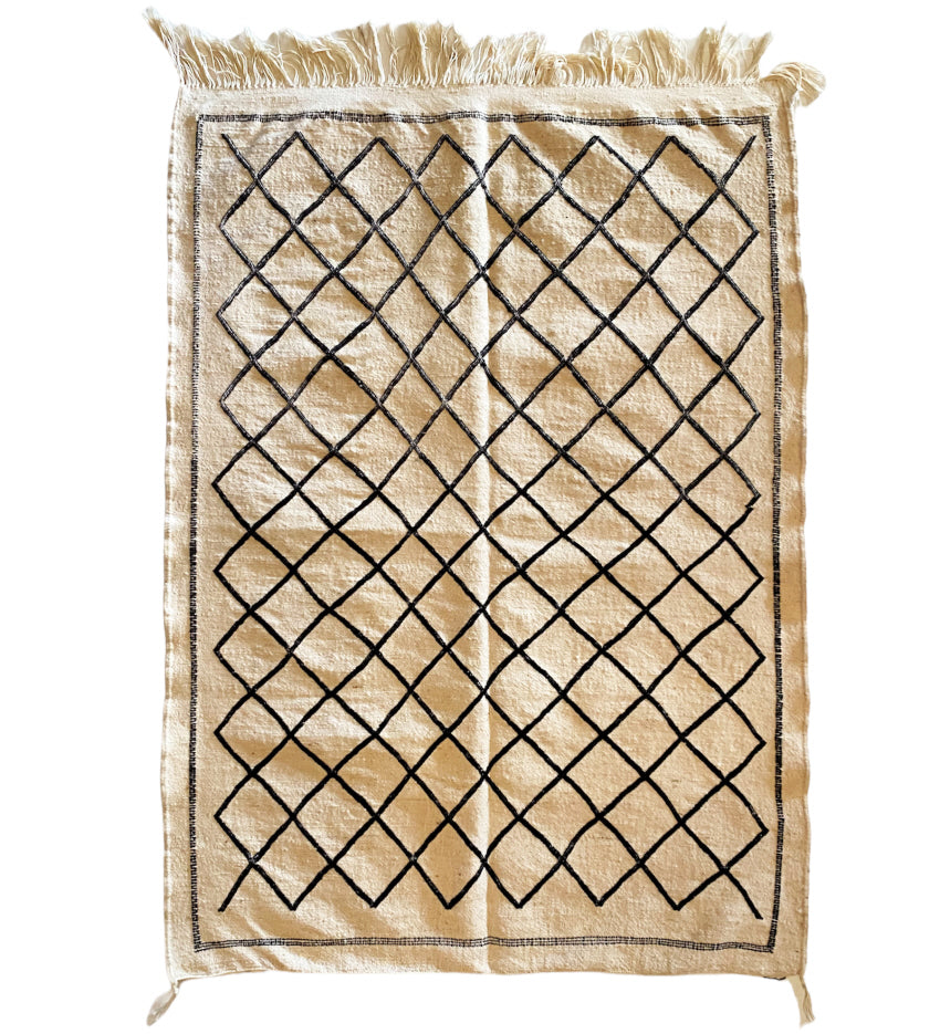 Kelim tapis berbère marocain Beni Ouarain
