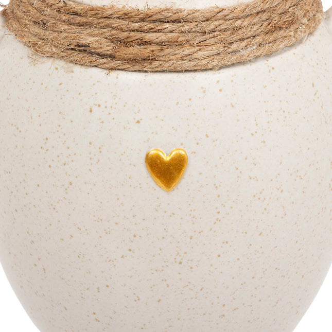 Keramische vaas FLORAL, 22 cm