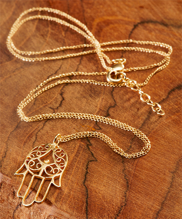 Khamsa - Hamsa ketting 48cm