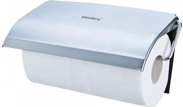 Klausberg - Keukenrolhouder - metaal - 25 x 13.5 x 2 cm
