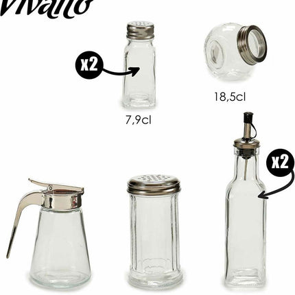 Keukenset 7 Onderdelen 200 ml 300 ml 185 ml 280 ml
