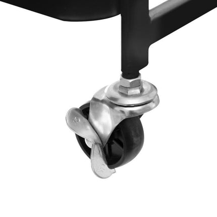 Keukentrolley zwart incl. accessoires