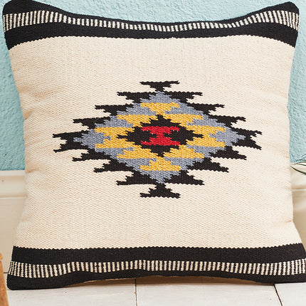 Geweven kussenhoes aztec 50 x 50cm