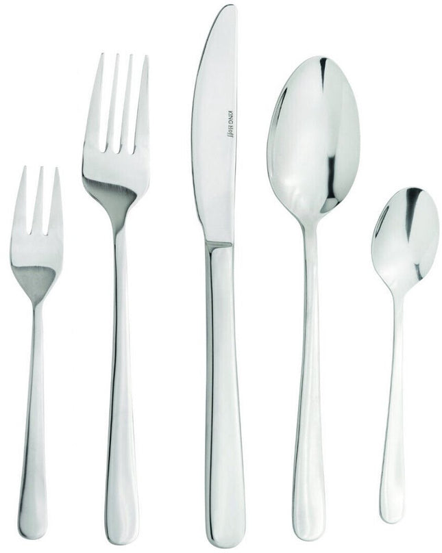 KINGHOFF 3519 - luxe bestekset koffer - 72 delig - 12 persoons - Modern bestek