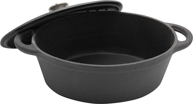Kinghoff Braadpan - 6,2L - Gietijzeren - alle warmtebronnen