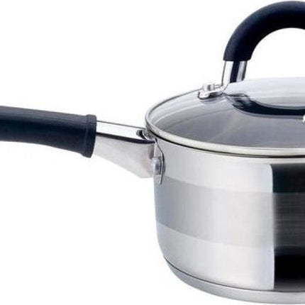 Kinghoff 1255 - steelpan met deksel - rvs - 1,5 liter
