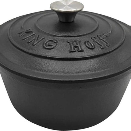 Braadpan - kookpan - Ø24cm- Gietijzeren - alle warmtebronnen