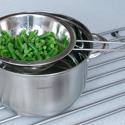 Kinghoff 1497 - Vergiet - RVS - 24 cm