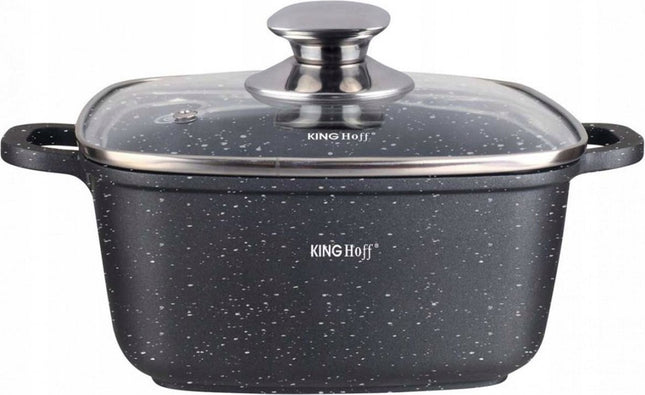 Kinghoff - Braadpan - vierkant - 26 cm - 5.5 liter