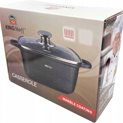 Kinghoff - Braadpan - vierkant - 26 cm - 5.5 liter
