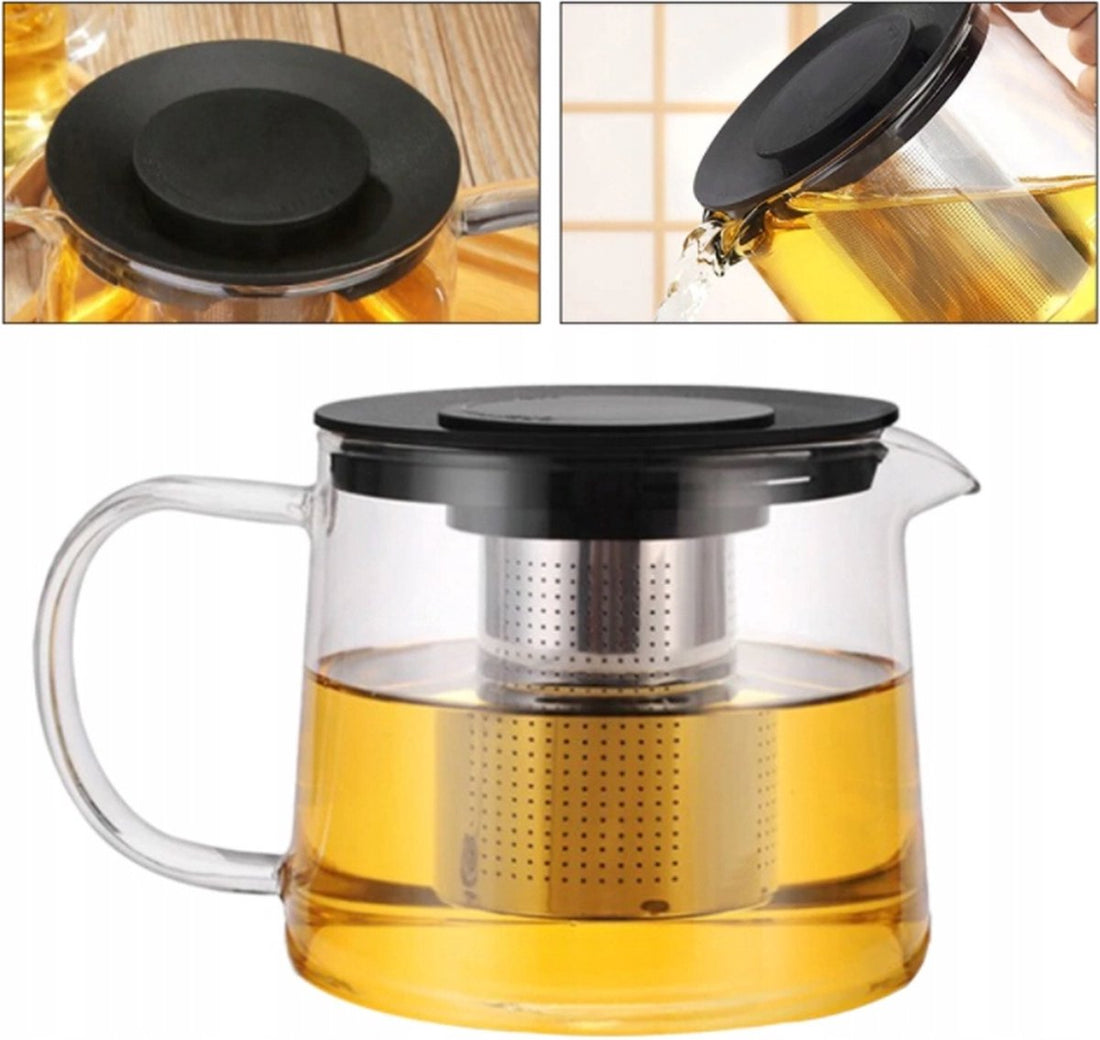 Kinghoff - Théière - Infuseur - Pour faire sa propre tisane - 1 litre