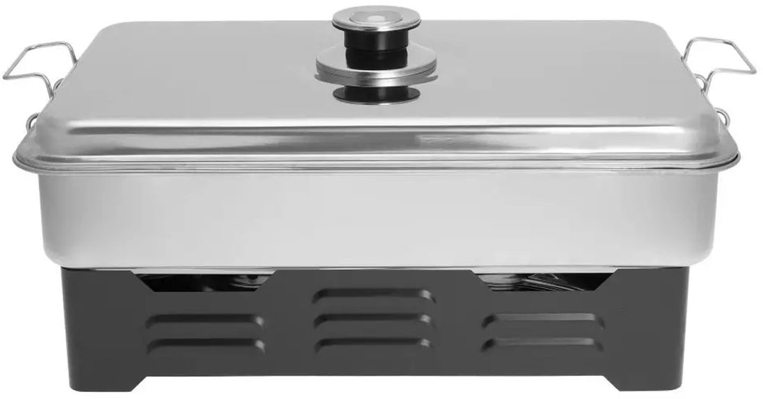 Balcony Smoker with Thermometer - Stainless Steel, Compact and Portable - Ideal for Fish, Chicken and Meat - Barbecue Smoker - BBQ Smoker