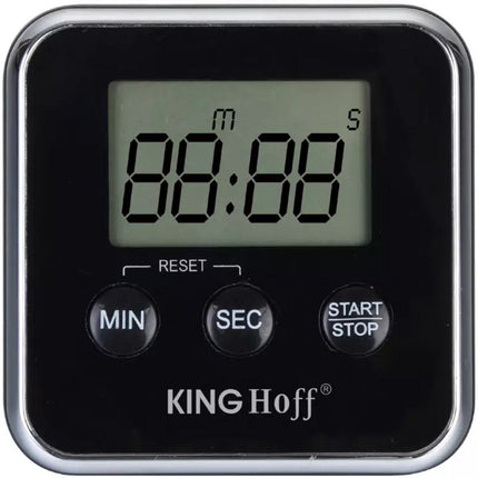 Kinghoff Keukenwekker - Tot 99 Minuten en 59 Seconden - Met Magneet en Standaard - Kookwekker - Kitchenalarm
