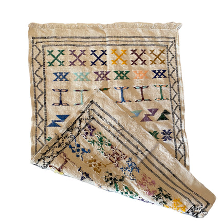 Marokkaanse Kelim Azilal Berber kleed 150x105 cm