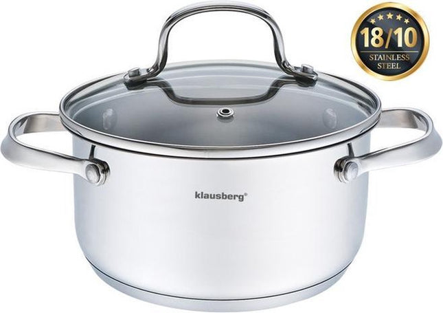 Klausberg - kookpan met deksel - prestige II - 5,8L - Ø24 cm