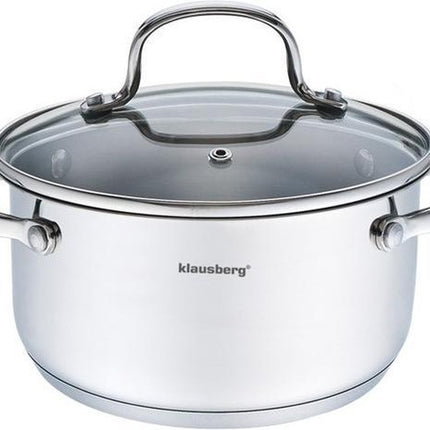Klausberg - kookpan met deksel - prestige II - 5,8L - Ø24 cm