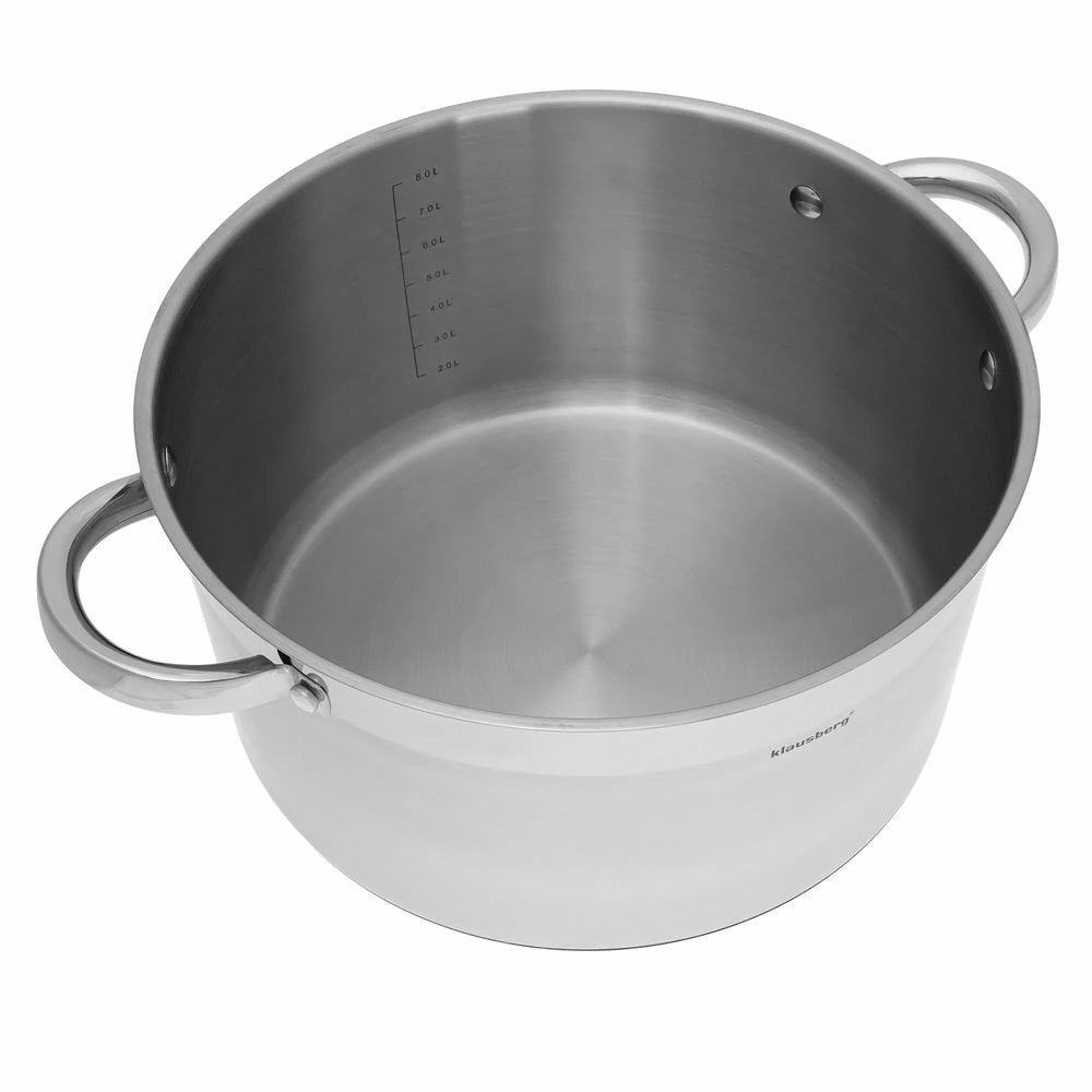 Klausberg - faitout avec couvercle - 8,0 L - Ø28 cm