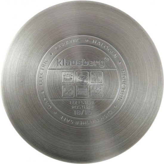 Klausberg - Saucepan 16 cm - with lid - 1.8 liters