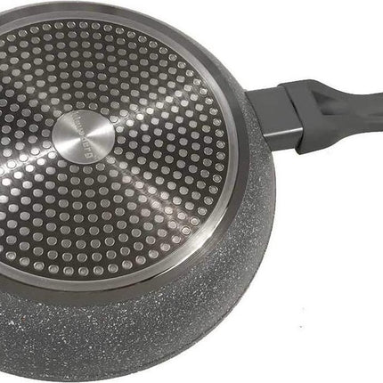 Klausberg koekenpan met deksel - Marmer coating - Alle warmtebronnen