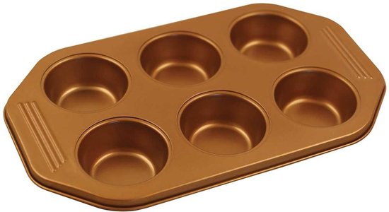 Klausberg 7375 - Muffin bakplaat voor 6 stuks