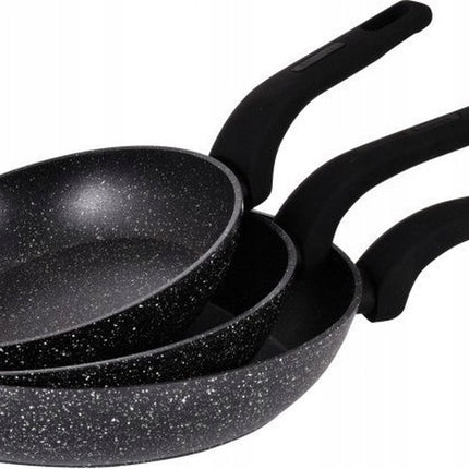 Klausberg 7438 - 3 delige pannenset - 20/24/28 cm